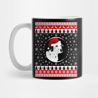 Dalmatian Santa Hat Mug